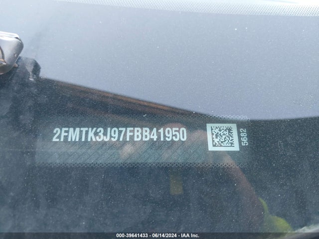 Ford EDGE SEL 2015 2FMTK3J97FBB41950 Image 9