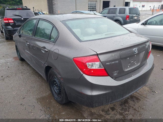 Продажа на аукционе авто 2012 Honda Civic Lx, vin: 2HGFB2F50CH528822, номер лота: 39642015