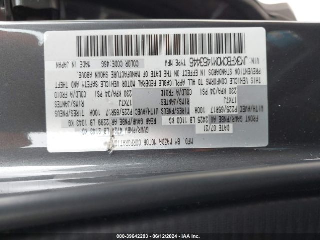 JM3KFBCM0M1453446 Mazda Cx-5 Touring
