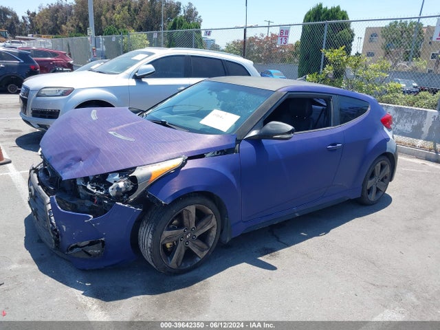 Hyundai Veloster Turbo W/black 2014 KMHTC6AEXEU209159 Image 14