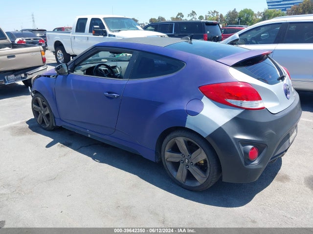 Hyundai Veloster Turbo W/black 2014 KMHTC6AEXEU209159 Image 3