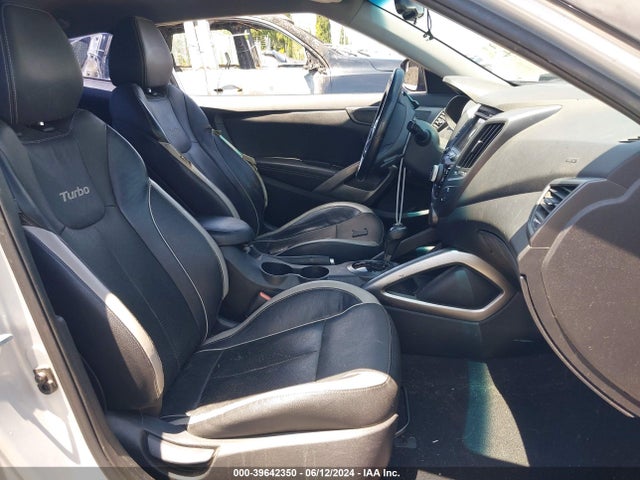 Hyundai Veloster Turbo W/black 2014 KMHTC6AEXEU209159 Image 5