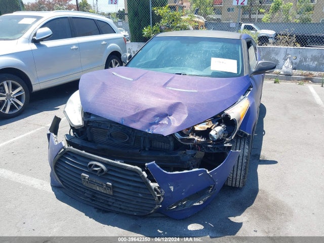 Hyundai Veloster Turbo W/black 2014 KMHTC6AEXEU209159 Image 6