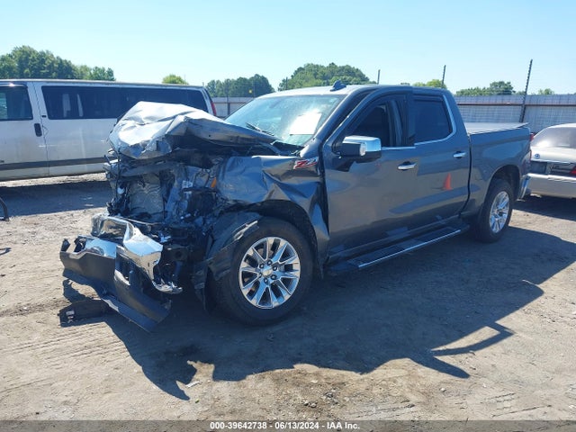 3GCUYGEDXMG141562 Chevrolet Silverado 1500 4wd  Short Bed Ltz