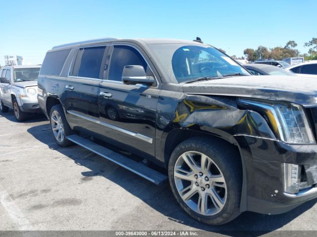 1GYS4JKJXJR363129 Cadillac Escalade Esv Premium Luxury