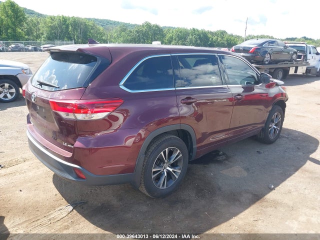 Toyota Highlander Le Plus 2018 5TDBZRFH2JS814634 Image 4