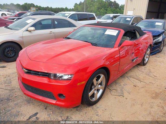 Chevrolet Camaro 1lt 2015 2G1FD3D3XF9208995 Image 2