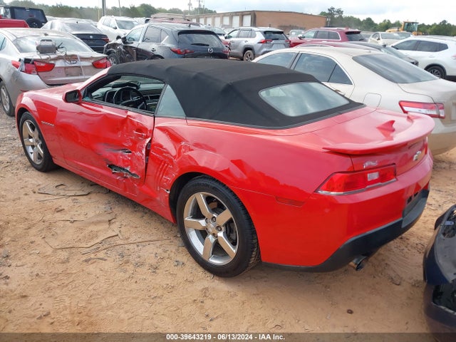 Chevrolet Camaro 1lt 2015 2G1FD3D3XF9208995 Image 3