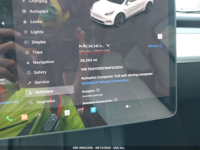 7SAYGDEF8NF532014 Tesla Model Y Performance Dual Motor All-wheel Drive