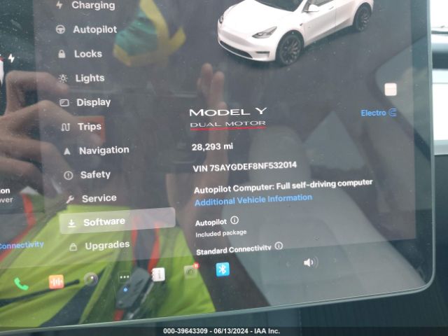 7SAYGDEF8NF532014 Tesla Model Y Performance Dual Motor All-wheel Drive