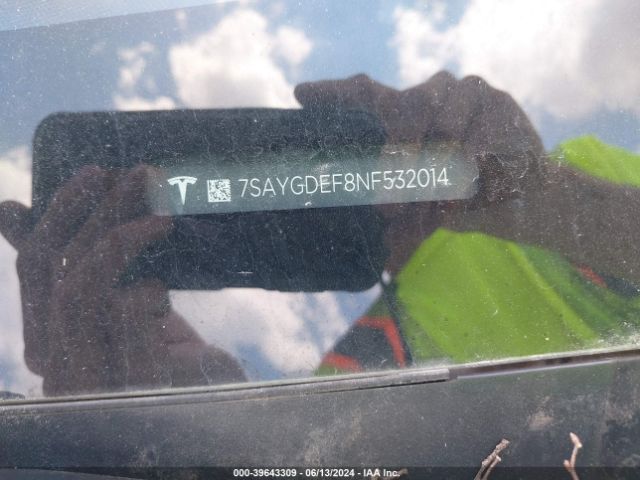 7SAYGDEF8NF532014 Tesla Model Y Performance Dual Motor All-wheel Drive