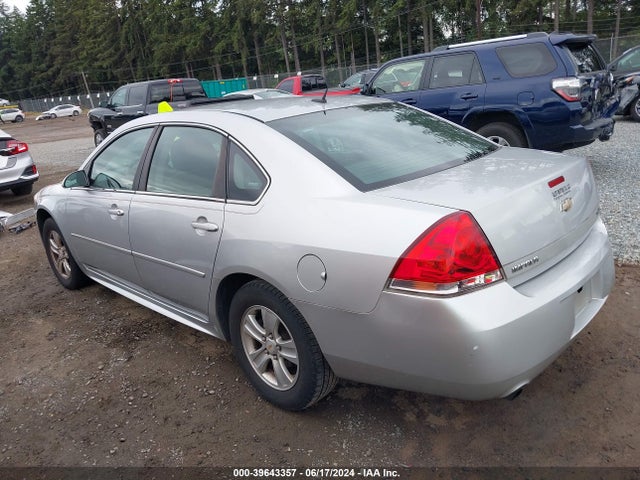 Chevrolet Impala Limited Ls 2014 2G1WA5E39E1109651 Image 3