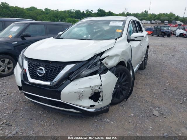 5N1AZ2DJ5MC116755 Nissan Murano Platinum Fwd