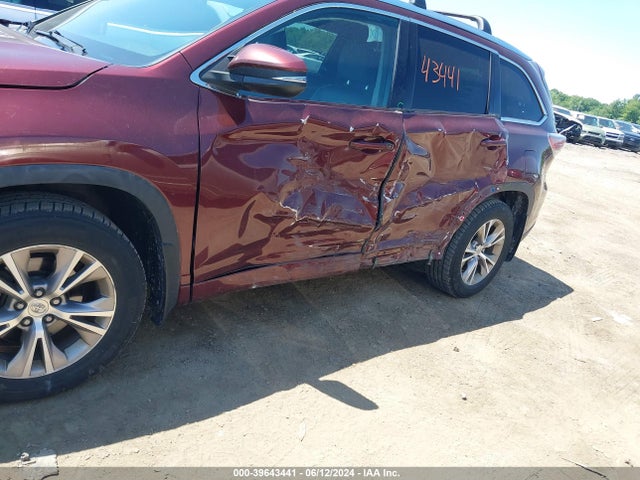 Toyota Highlander Xle V6 2015 5TDJKRFHXFS120684 Image 6