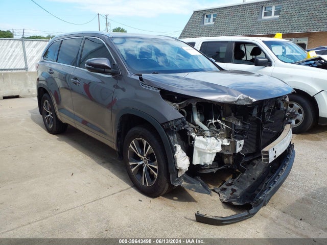 Toyota Highlander Xle V6 2016 5TDJKRFH0GS278274 main image