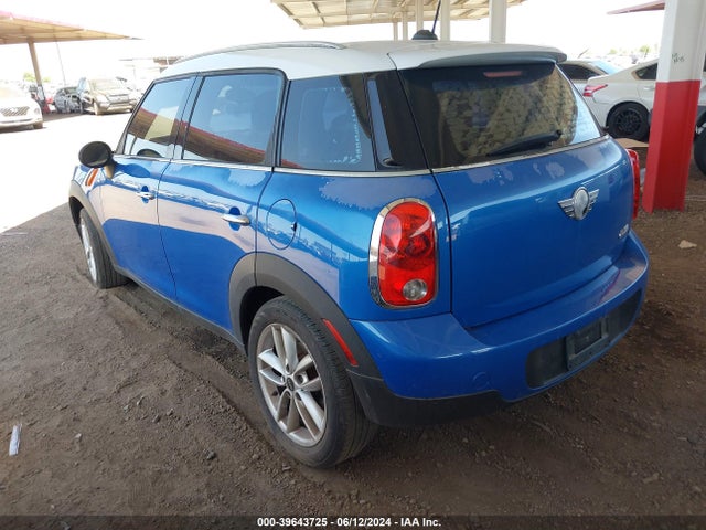 2011 MINI COOPER COUNTRYMAN WMWZB3C51BWH94629 Photo 2