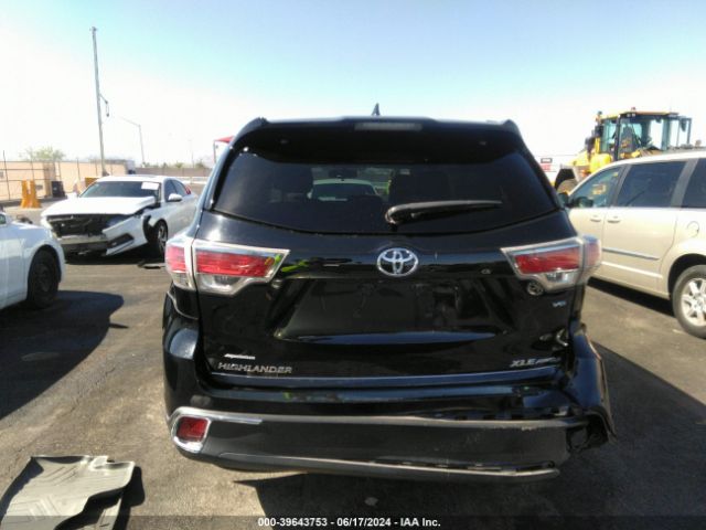 5TDJKRFH3FS139917 Toyota Highlander Xle V6