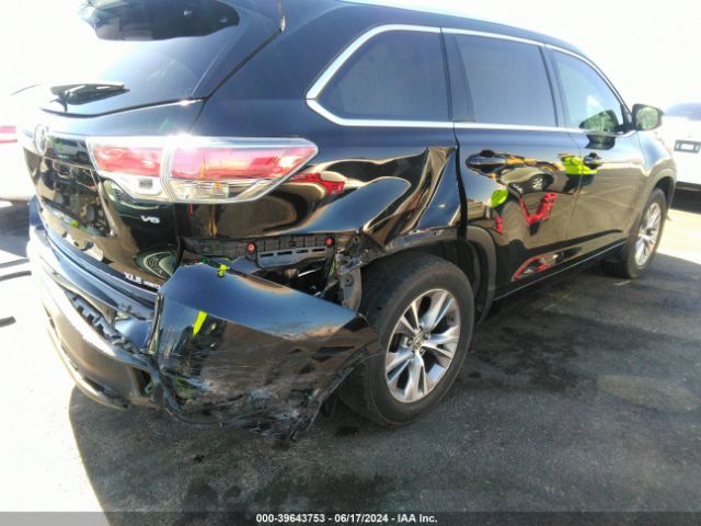 5TDJKRFH3FS139917 Toyota Highlander Xle V6