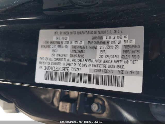3MVDMACL8LM139665 Mazda Cx-30 Select Package