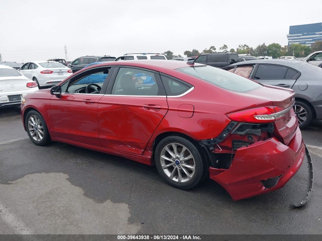 Ford FUSION SE 2017 3FA6P0HDXHR252773 Image 13