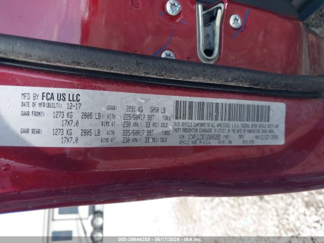 1C4PJLCB7JD605282 Jeep Cherokee Latitude