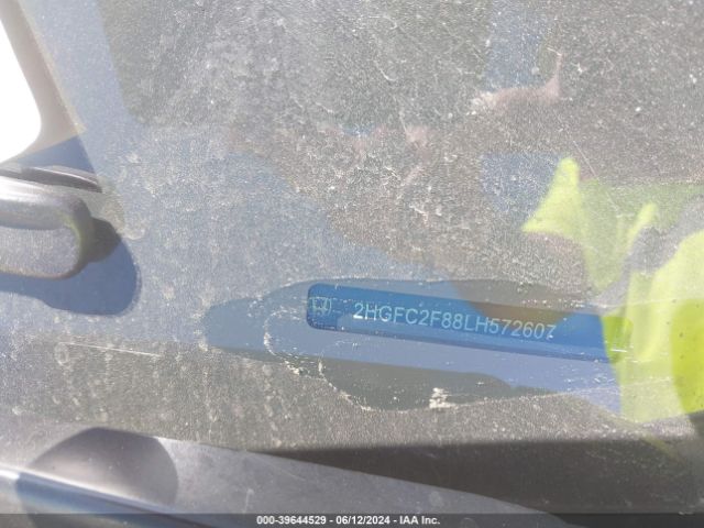 2HGFC2F88LH572607 Honda Civic Sport