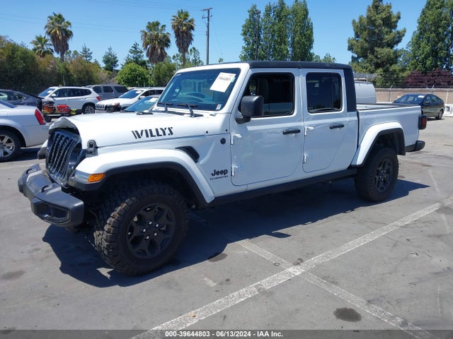 1C6JJTAM5NL180691 Jeep Gladiator Willys 4x4