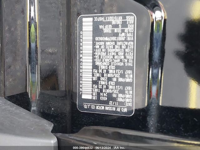 JN8BT3BA7PW408630 Nissan Rogue Sv Fwd