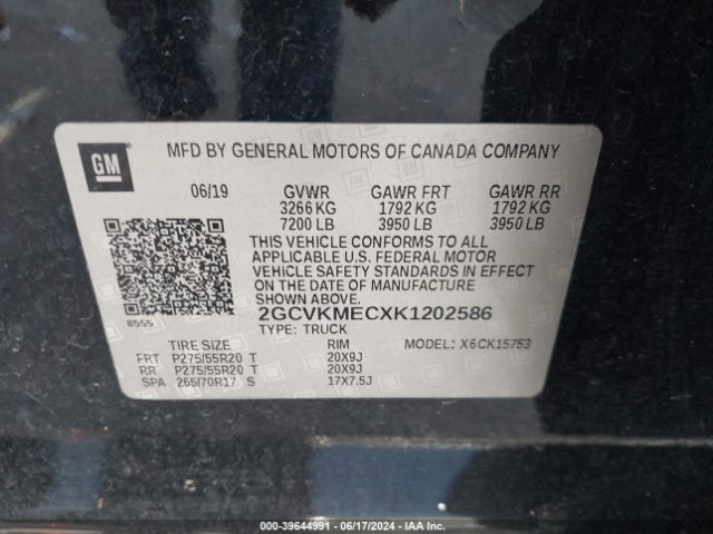 2GCVKMECXK1202586 Chevrolet Silverado 1500 Ld Silverado Custom