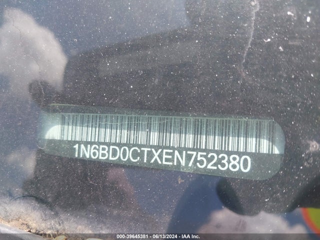 Nissan Frontier S/sv-i4 2014 1N6BD0CTXEN752380 Image 9