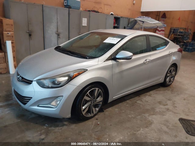 Hyundai Elantra Limited 2014 KMHDH4AEXEU098882 Image 2