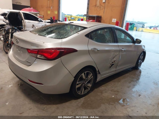 Hyundai Elantra Limited 2014 KMHDH4AEXEU098882 Image 4