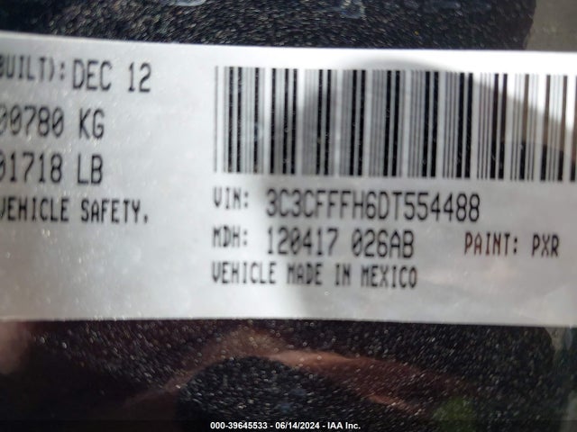 2013 FIAT 500 3C3CFFFH6DT554488 Photo 8