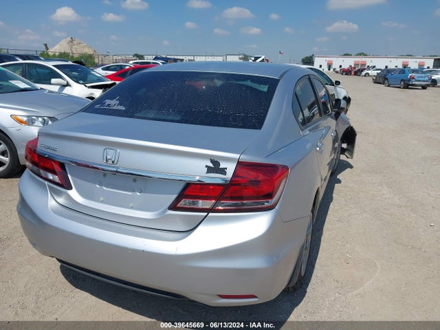Honda Civic Lx 2014 2HGFB2F53EH527344 Image 4