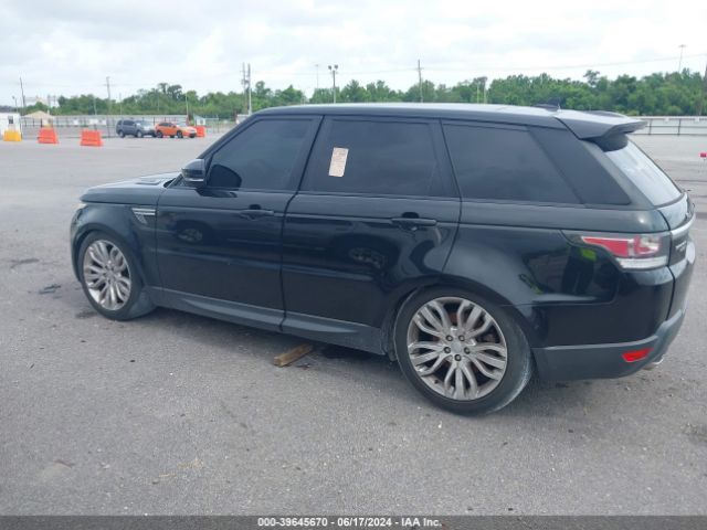 SALWR2VF7GA581597 Land Rover Range Rover Sport 3.0l V6 Supercharged Hse