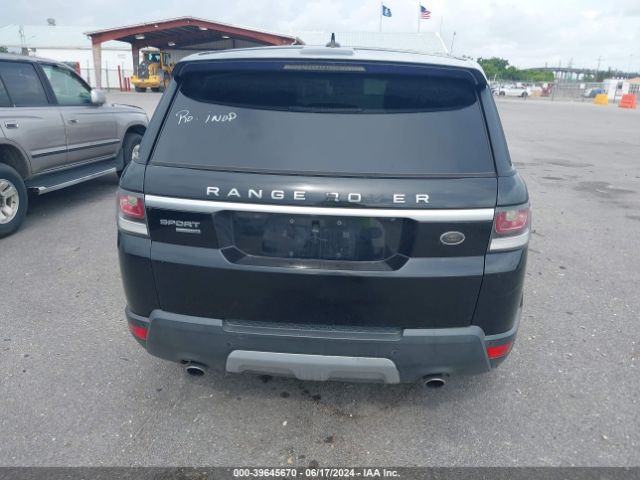 SALWR2VF7GA581597 Land Rover Range Rover Sport 3.0l V6 Supercharged Hse