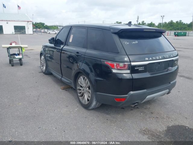SALWR2VF7GA581597 Land Rover Range Rover Sport 3.0l V6 Supercharged Hse
