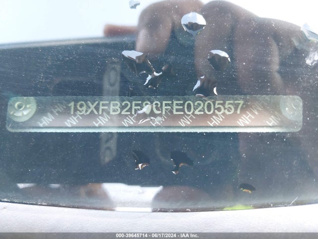 Honda CIVIC EX 2015 19XFB2F88FE020557 Image 9
