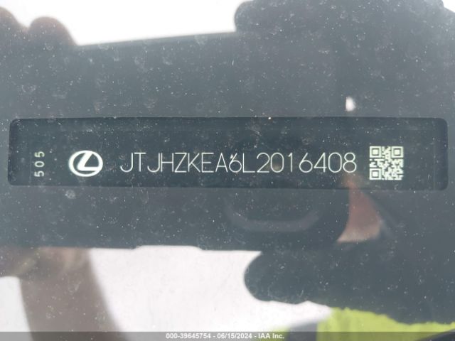 JTJHZKEA6L2016408 Lexus Rx 350l