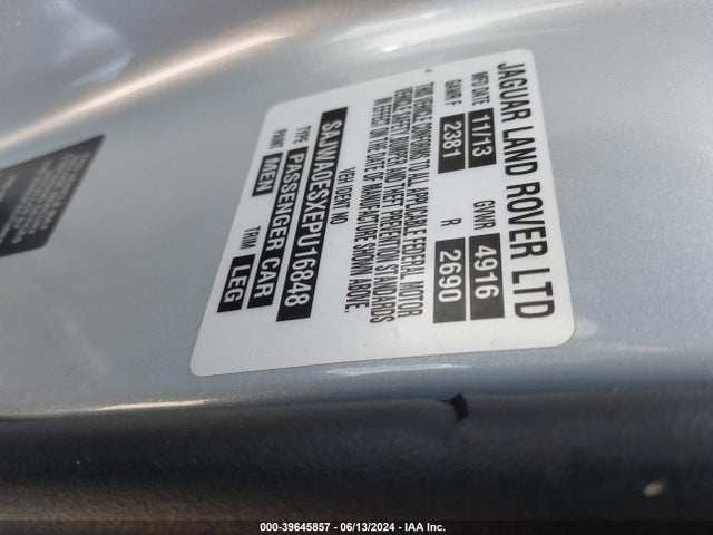 2014 JAGUAR XF SAJWA0ESXEPU16848 Photo 8