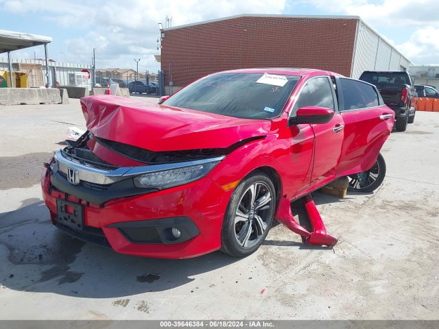 Honda Civic Touring 2017 2HGFC1F91HH634861 Image 2