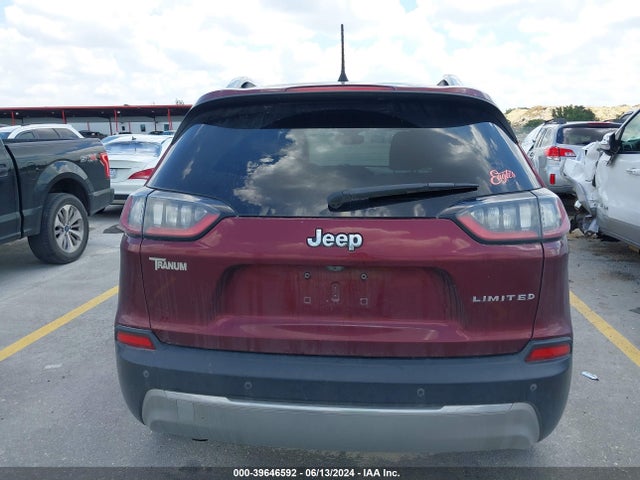 1C4PJLDB1KD201698 Jeep Cherokee Limited Fwd