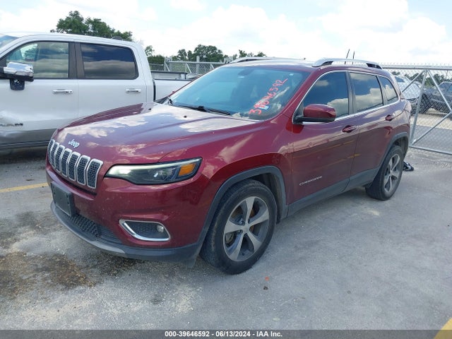 1C4PJLDB1KD201698 Jeep Cherokee Limited Fwd