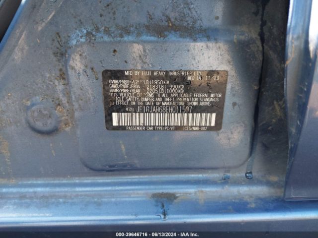JF1GJAB68EH011507 Subaru Impreza 2.0i Premium