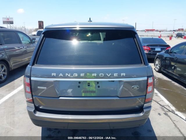 SALGS2EF0GA265225 Land Rover Range Rover 5.0l V8 Supercharged