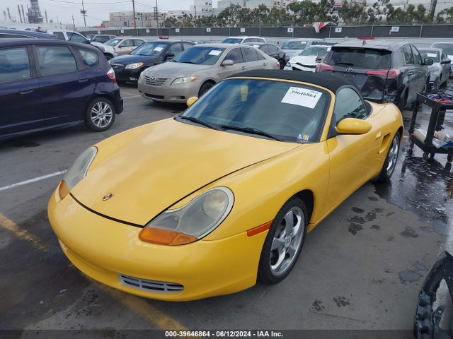 2002 PORSCHE BOXSTER WP0CA29842U624877 Photo 1