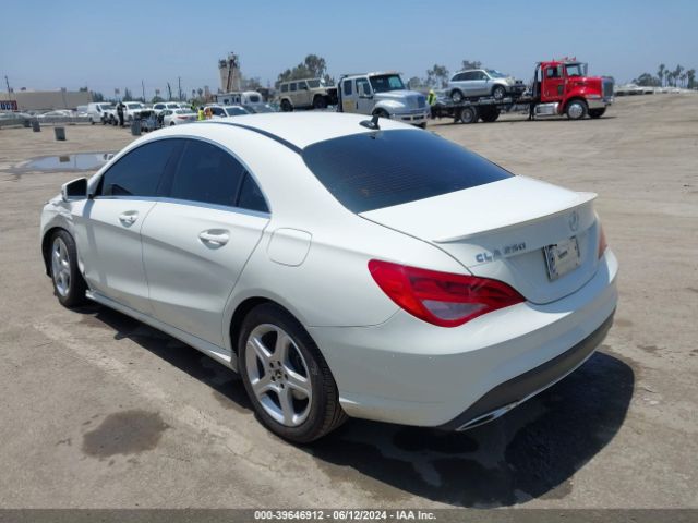 WDDSJ4EB0JN537047 Mercedes-Benz CLA 250