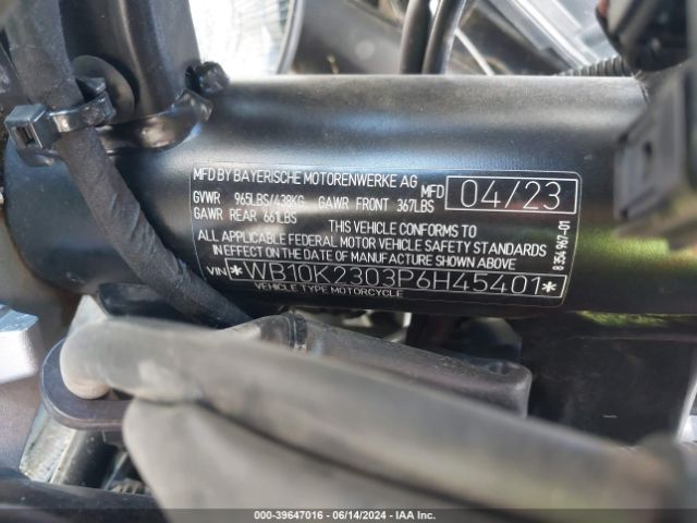2023 BMW F 900 WB10K2303P6H45401 Photo 9