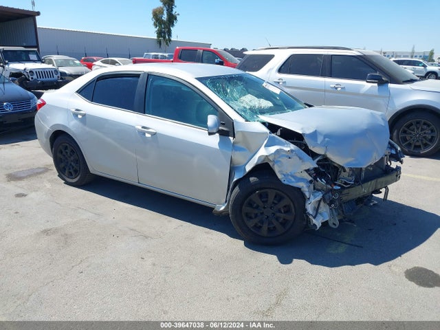 Toyota COROLLA LE 2016 5YFBURHE9GP527603 головне зображення