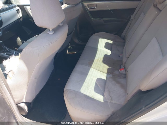 Toyota COROLLA LE 2016 5YFBURHE9GP527603 Image 8